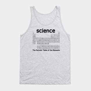 The Periodic Table of the Elements Tank Top